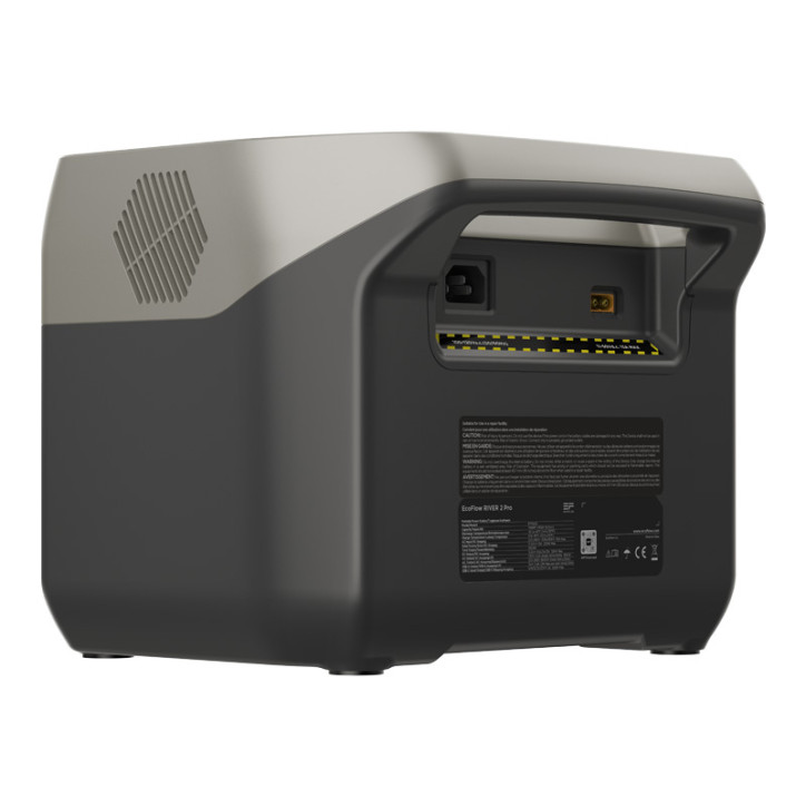 EcoFlow RIVER 2 Pro Stazione di Ricarica Portatile 768Wh Nero