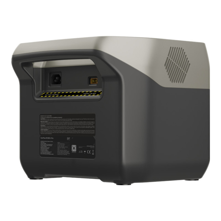 EcoFlow RIVER 2 Pro Stazione di Ricarica Portatile 768Wh Nero