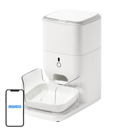 CATLINK FO4 PRO Smart Food Dispenser 4L Bianco