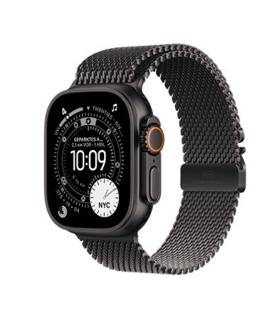 Apple Watch Ultra 3 (2025) 5G 49mm Titanio Nero, Loop Milanese Titanio Nero