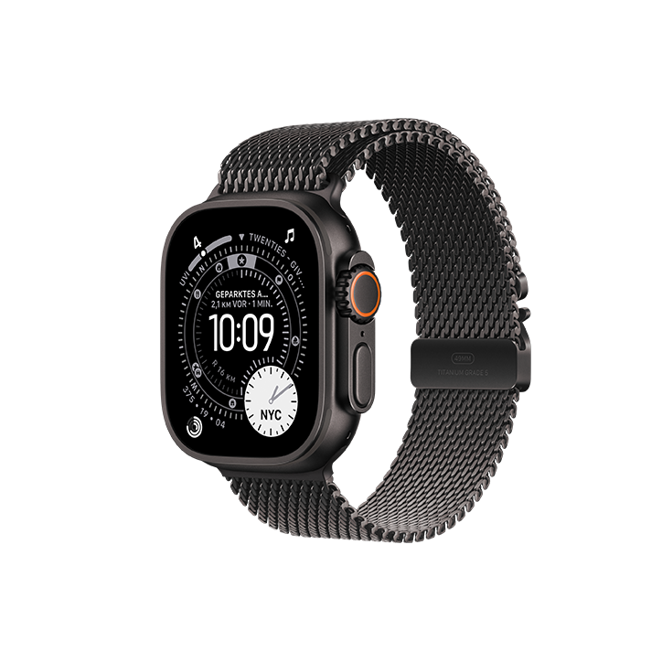 Apple Watch Ultra 3 (2025) 5G 49mm Titanio Nero, Loop Milanese Titanio Nero
