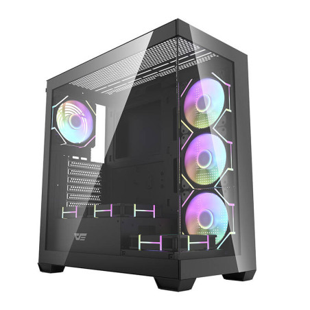 Darkflash DS900 Case Nero con 7 ventole ARGB