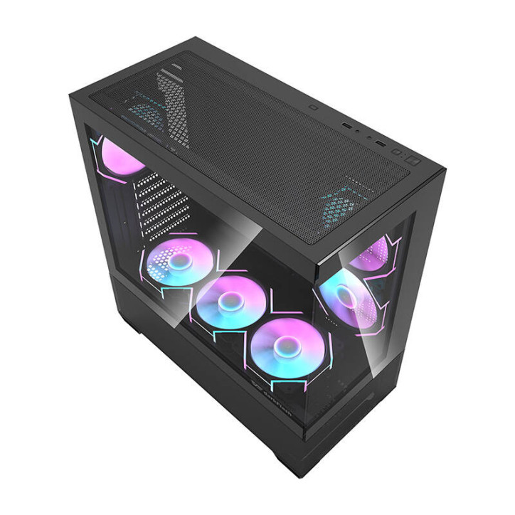 darkFlash DS900 AIR Case PC Mid Tower Nero con 6 ventole ARGB darkFlash DS900 AIR Case PC Mid Tower Nero con 6 ventole ARGB