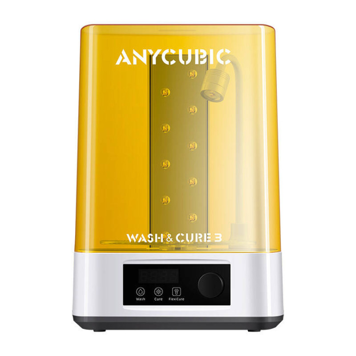 Anycubic Wash & Cure 3 Stazione di Lavaggio e Polimerizzazione Anycubic Wash & Cure 3 Stazione di Lavaggio e Polimerizzazione