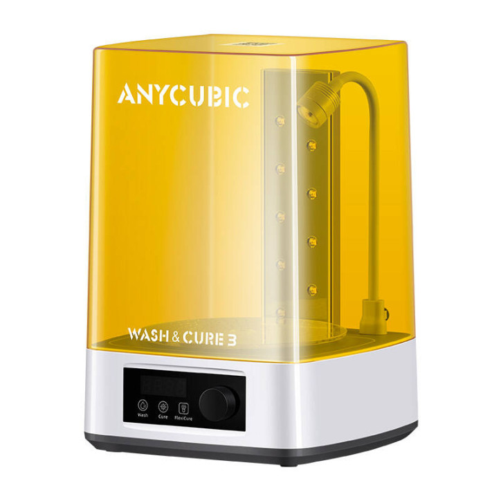 Anycubic Wash & Cure 3 Stazione di Lavaggio e Polimerizzazione Anycubic Wash & Cure 3 Stazione di Lavaggio e Polimerizzazione