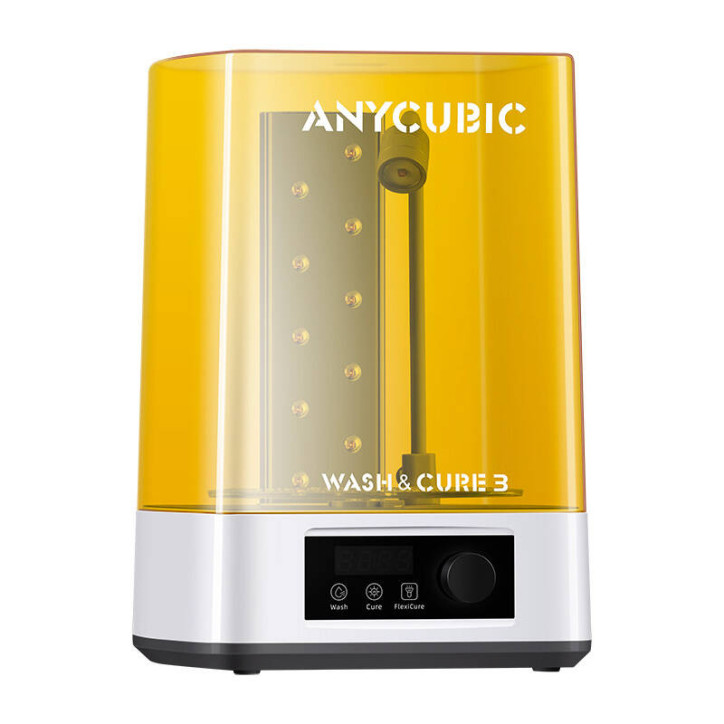 Anycubic Wash & Cure 3 Stazione di Lavaggio e Polimerizzazione Anycubic Wash & Cure 3 Stazione di Lavaggio e Polimerizzazione