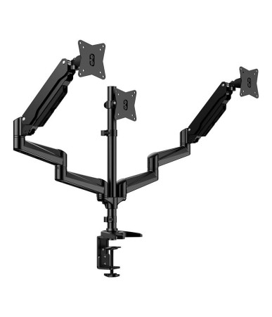 Huanuo HNTS3B-UK Supporto Triplo Monitor 17-32 pollici Nero
