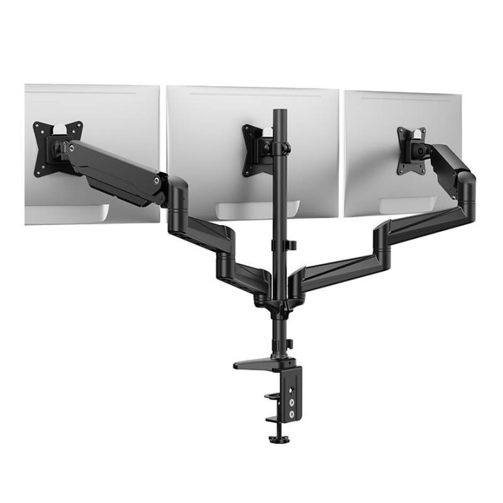Huanuo HNTS3B-UK Supporto Triplo Monitor 17-32 pollici Nero Huanuo HNTS3B-UK Supporto Triplo Monitor 17-32 pollici Nero