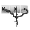 Huanuo HNTS3B-UK Supporto Triplo Monitor 17-32 pollici Nero