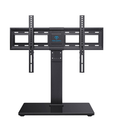 Perlesmith PSTVS13 Supporto TV da Tavolo Girevole 37-75 Pollici Nero