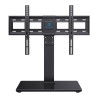 Perlesmith PSTVS13 Supporto TV da Tavolo Girevole 37-75 Pollici Nero