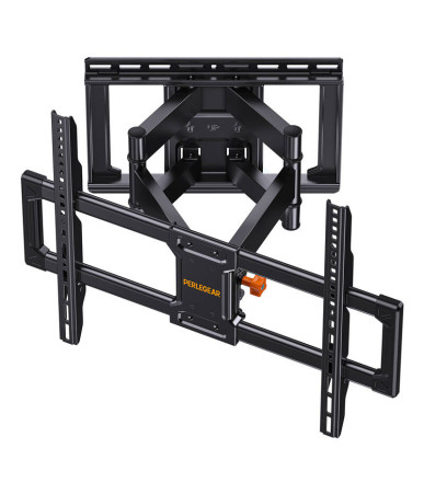 Perlegear PGLF8 Supporto TV Full Motion 42-85 pollici Nero