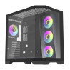 Darkflash FT418 PRO Case ATX Mid-Tower Nero con 7 Ventole ARGB