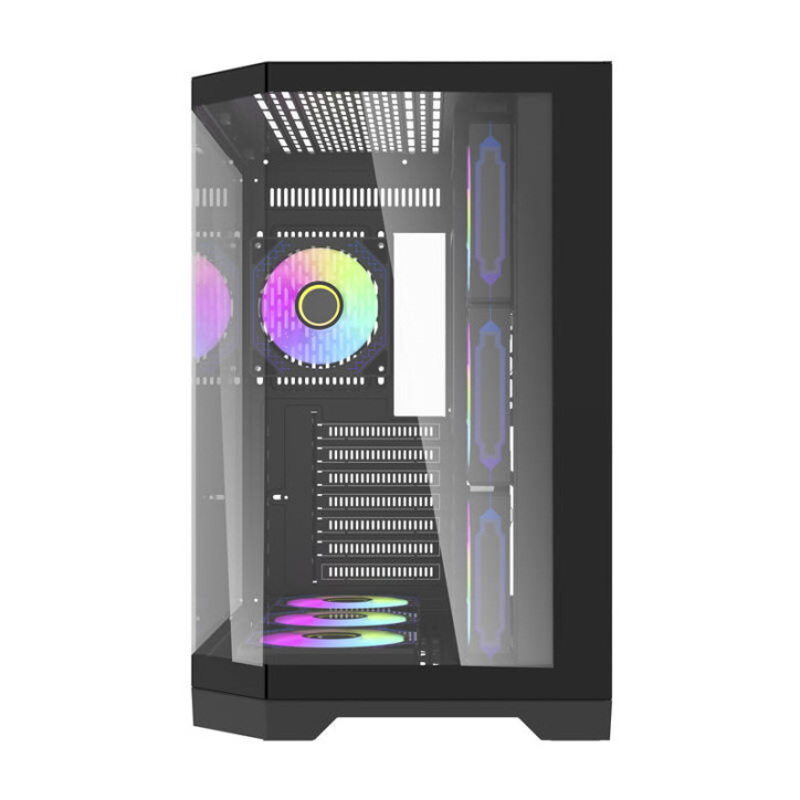 Darkflash FT418 PRO Case ATX Mid-Tower Nero con 7 Ventole ARGB Darkflash FT418 PRO Case ATX Mid-Tower Nero con 7 Ventole ARGB
