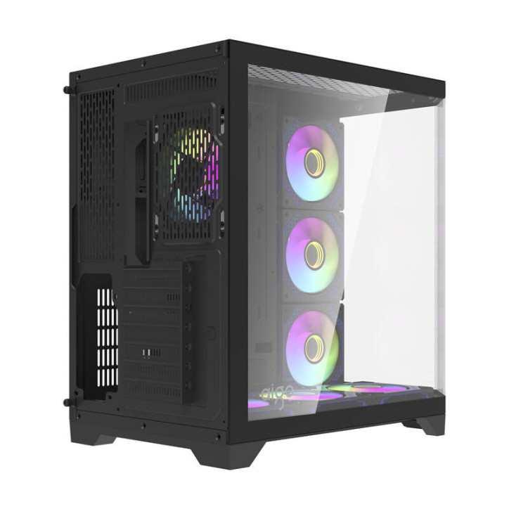 Darkflash FT418 PRO Case ATX Mid-Tower Nero con 7 Ventole ARGB Darkflash FT418 PRO Case ATX Mid-Tower Nero con 7 Ventole ARGB