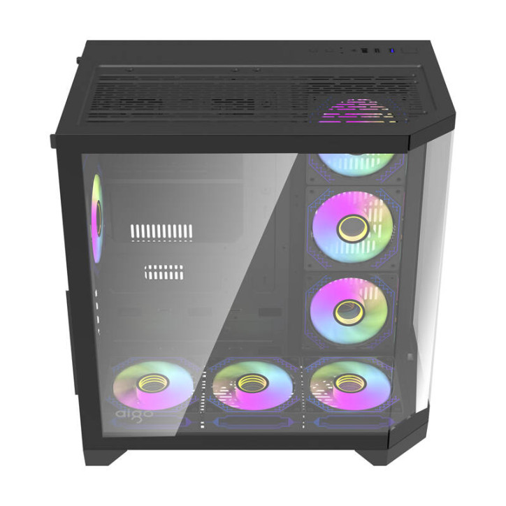 Darkflash FT418 PRO Case ATX Mid-Tower Nero con 7 Ventole ARGB Darkflash FT418 PRO Case ATX Mid-Tower Nero con 7 Ventole ARGB
