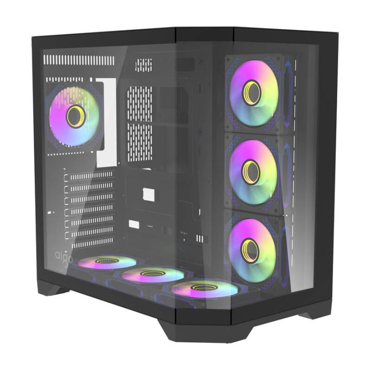 Darkflash FT418 PRO Case ATX Mid-Tower Nero con 7 Ventole ARGB Darkflash FT418 PRO Case ATX Mid-Tower Nero con 7 Ventole ARGB
