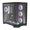 Darkflash FT418 PRO Case ATX Mid-Tower Nero con 7 Ventole ARGB
