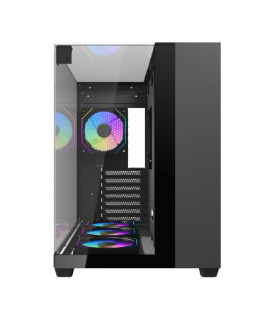 darkFlash TH285 Case ATX Nero con 4 Ventole