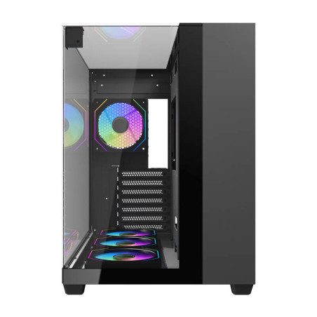 darkFlash TH285 Case ATX Nero con 4 Ventole