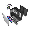 darkFlash TH285 Case ATX Nero con 4 Ventole