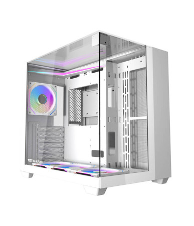 darkFlash TH285 Case PC Mid-Tower Bianco con 4 Ventole RGB