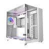 darkFlash TH285 Case PC Mid-Tower Bianco con 4 Ventole RGB