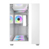 darkFlash TH285 Case PC Mid-Tower Bianco con 4 Ventole RGB