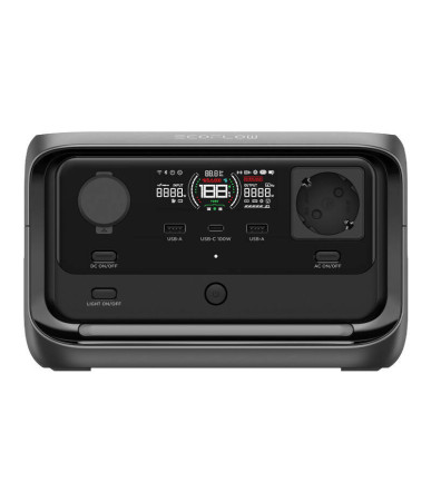 EcoFlow RIVER 3 Plus Power Station Portatile 286Wh Nero