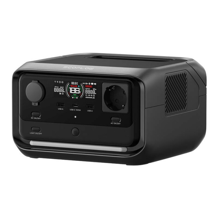 EcoFlow RIVER 3 Plus Power Station Portatile 286Wh Nero