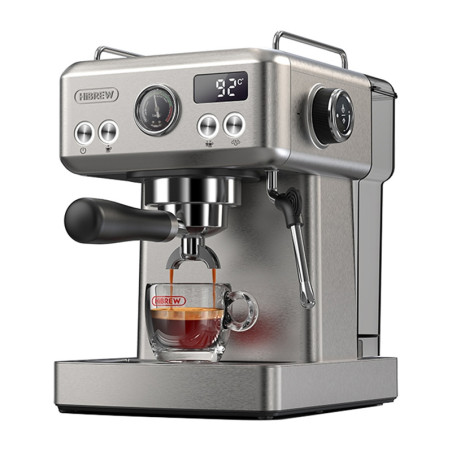 HiBREW H10A Macchina per Caffè Espresso Semiautomatica Regolabile