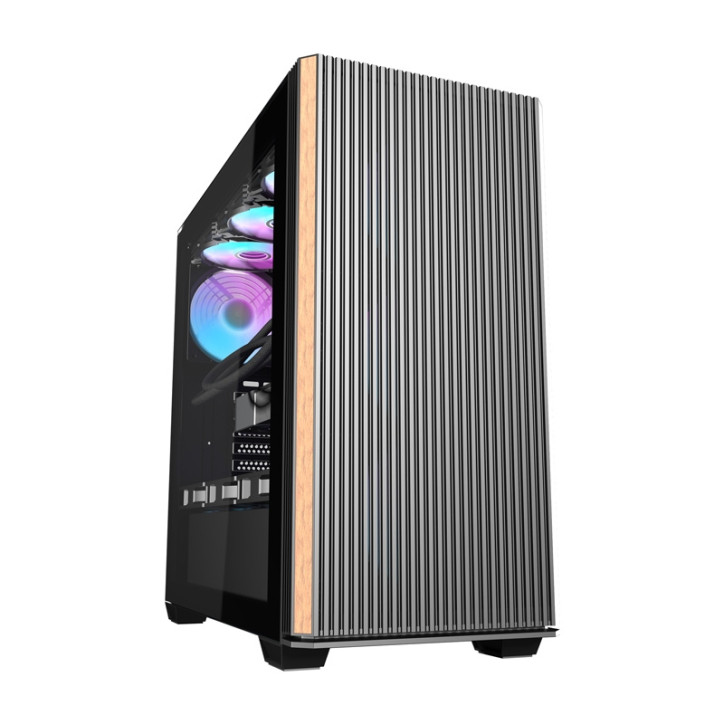 Darkflash DS900WS Case ATX Nero con 4 Ventole RGB