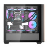 Darkflash DS900WS Case ATX Nero con 4 Ventole RGB