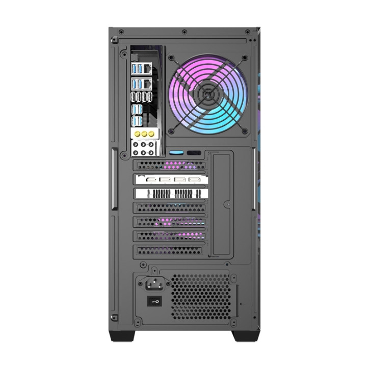 Darkflash DS900WS Case ATX Nero con 4 Ventole RGB