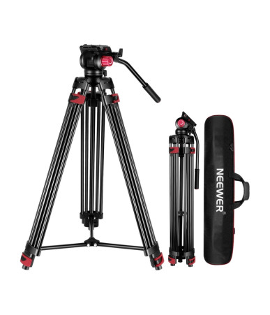 Neewer TP-M200 Treppiede Video 200 cm Alluminio Nero
