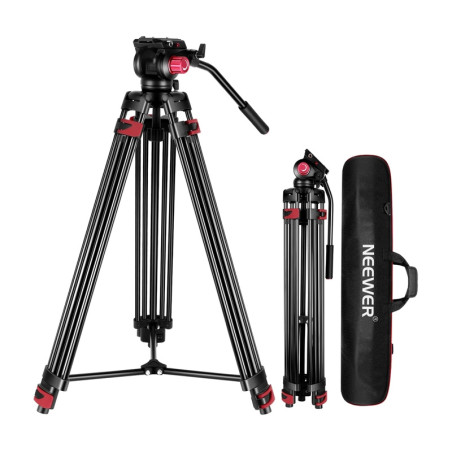 Neewer TP-M200 Treppiede Video 200 cm Alluminio Nero
