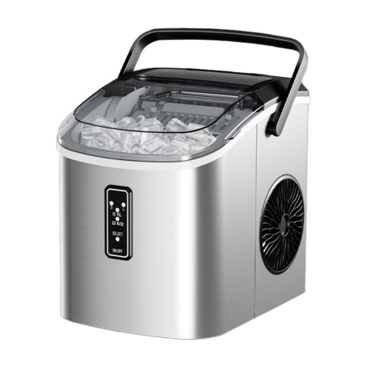 Euhomy IM08 Ice Maker 12 kg/giorno Argento Euhomy IM08 Ice Maker 12 kg/giorno Argento