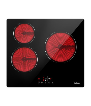IsEasy LT3-22 Piano Cottura in Ceramica 5500W 3 Zone