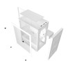 darkFlash M305 Mesh Case Bianco