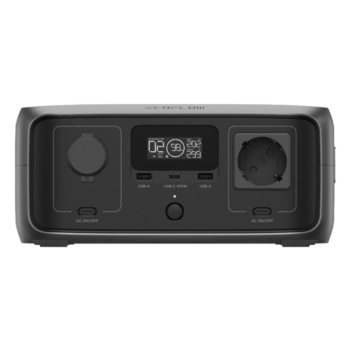 EcoFlow RIVER 3 UPS Power Station + Pannello Solare 45W
