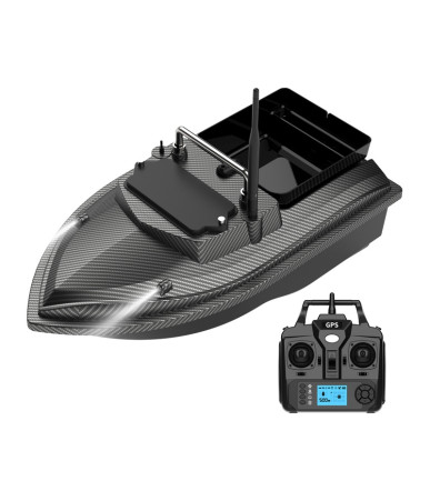 Flytec V060 Barca da Esca RC GPS 12000mAh Carbon Fiber
