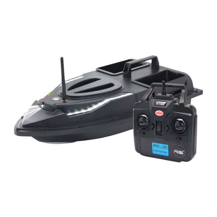 Flytec V700 Barca da Esca 12000mAh Nero