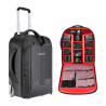 Neewer NW3300 Zaino Fotografico Trolley Rosso