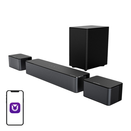 Ultimea Poseidon D50 Soundbar 5.1 Nero