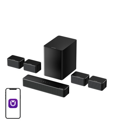 Ultimea Poseidon D70 Soundbar 7.1 Nero