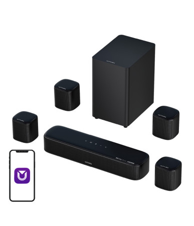 Ultimea Aura A60 Soundbar 7.1 Canali Dolby Atmos 350W Nero