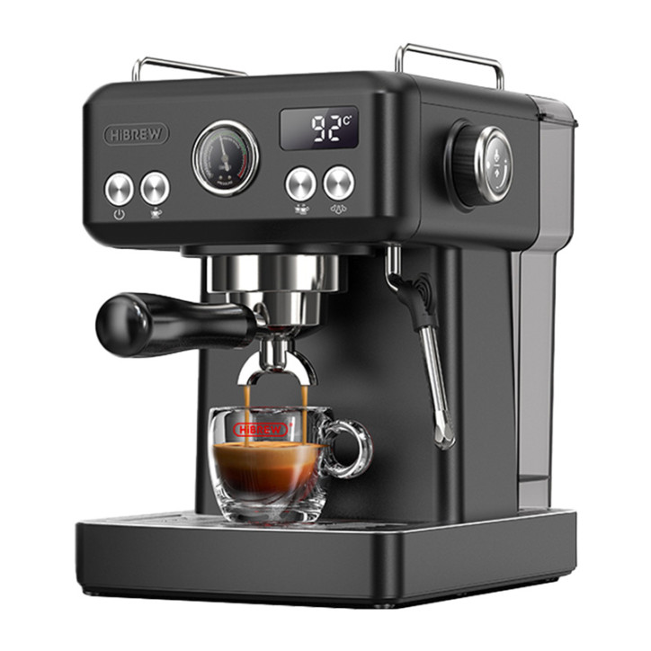HiBREW H10A Macchina per Caffè Espresso con Controllo Temperatura Nero HiBREW H10A Macchina per Caffè Espresso con Controllo Temperatura Nero