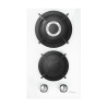 IsEasy MGBG-312A Piano Cottura a Gas 2 Fuochi Vetro Nero