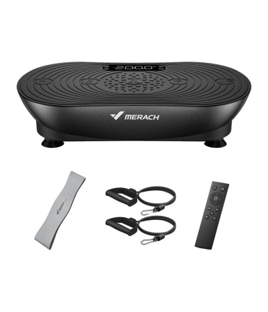 MERACH MR-2533B1-EU Piattaforma Vibrante 99 Livelli Nero