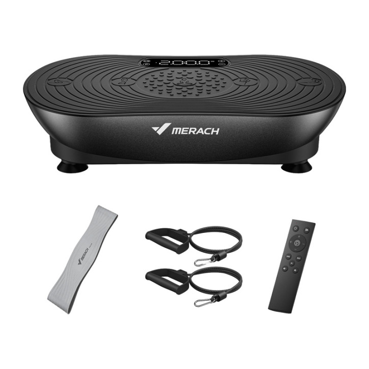 MERACH MR-2533B1-EU Piattaforma Vibrante 99 Livelli Nero